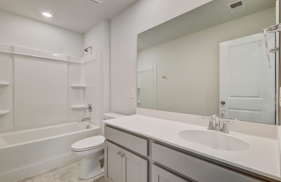 Furnished interior view inside a new home in Limehouse Farms: Arbor Collection, Summerville (Image 4).