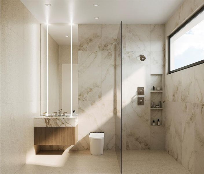 Furnished interior view inside a new home in , Fort Lauderdale (Image 8). Furnished interior view inside a new home in , Fort Lauderdale (Image 8).