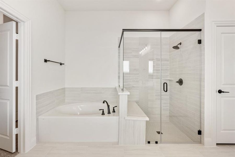 Furnished interior view inside a new home in Ridge Ranch Classic 60, Mesquite (Image 10).