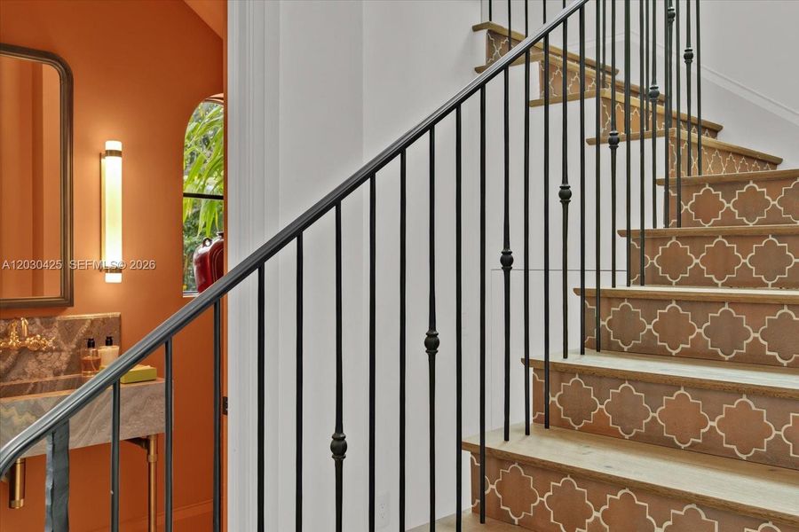 Close-up of interior finishes inside a home in , Coral Gables (Image 19). Close-up of interior finishes inside a home in , Coral Gables (Image 19).
