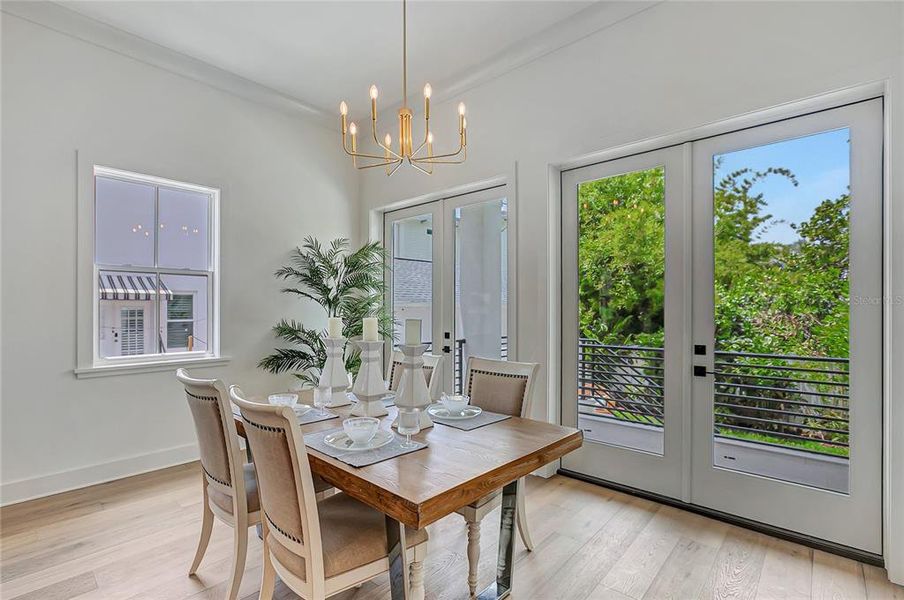 Furnished interior view inside a new home in , Tampa (Image 15).