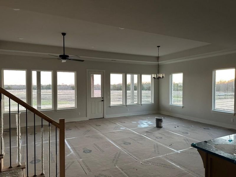 In-progress construction of a new home in Fannin Ranch, Leonard, TX (Image 22). In-progress construction of a new home in Fannin Ranch, Leonard, TX (Image 22).