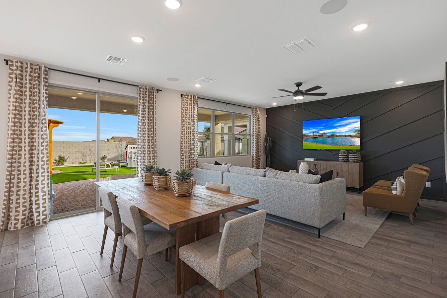 Representative furnished interior of a home built from the Sienna by Mattamy Homes in Empire Pointe, Queen Creek (Image 15).