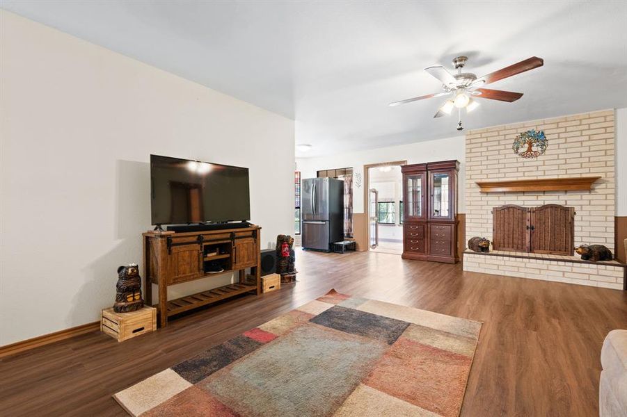Furnished interior view inside a new home in , Weatherford (Image 6). Furnished interior view inside a new home in , Weatherford (Image 6).