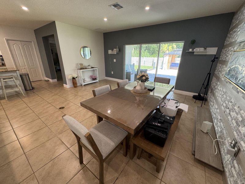 Furnished interior view inside a new home in , Port St. Lucie (Image 17).