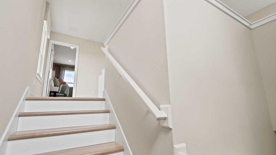 Representative furnished interior of a home built from the Sweetgum by DRB Homes in Trailside, Mount Dora (Image 51).