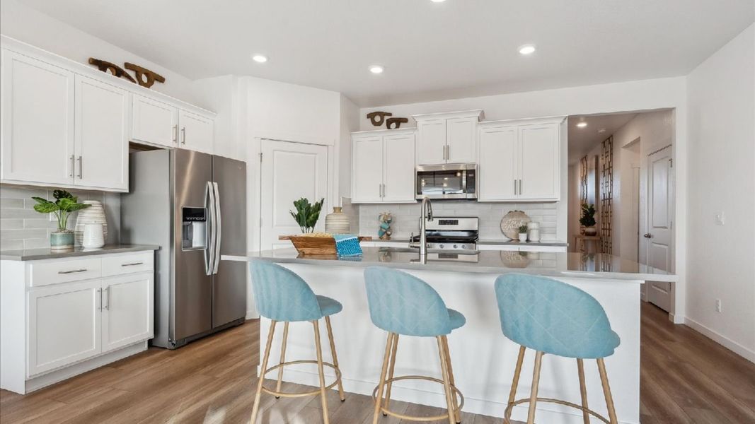 Furnished interior view inside a new home in Hansen Farm, Fort Collins (Image 3).