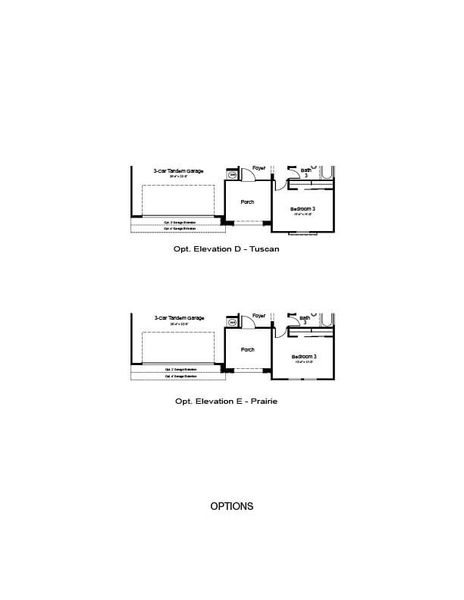 2D floor plan layout of this home in Combs Ranch, San Tan Valley, AZ (Image 3).