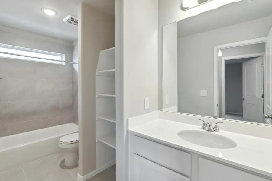 Furnished interior view inside a new home in , Buda (Image 5).