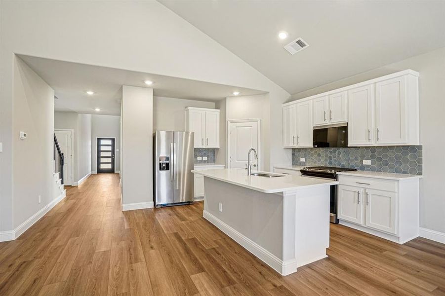 Photo is not of the actual home, but is an inspirational photo of builder’s model home and may depict options, furnishings, and/or decorator features that are not included.