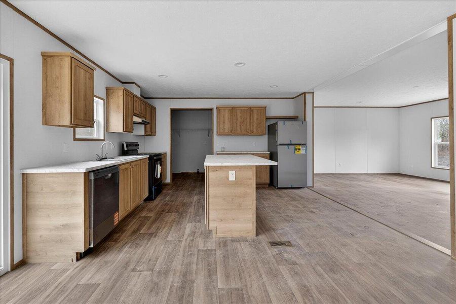 Furnished interior view inside a new home in , Pineville (Image 7).