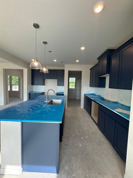 In-progress construction of a new home in Terra Escalante, Blue Ridge, TX (Image 10).