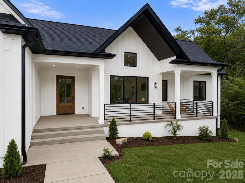 Exterior details and patio area of a home in , Monroe (Image 4).