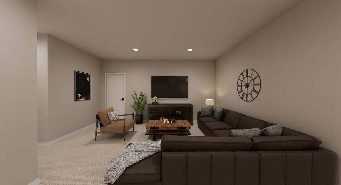 Representative furnished interior of a home built from the 2 by Tri Pointe Homes in Sugar Mill Village, Longmont (Image 14).