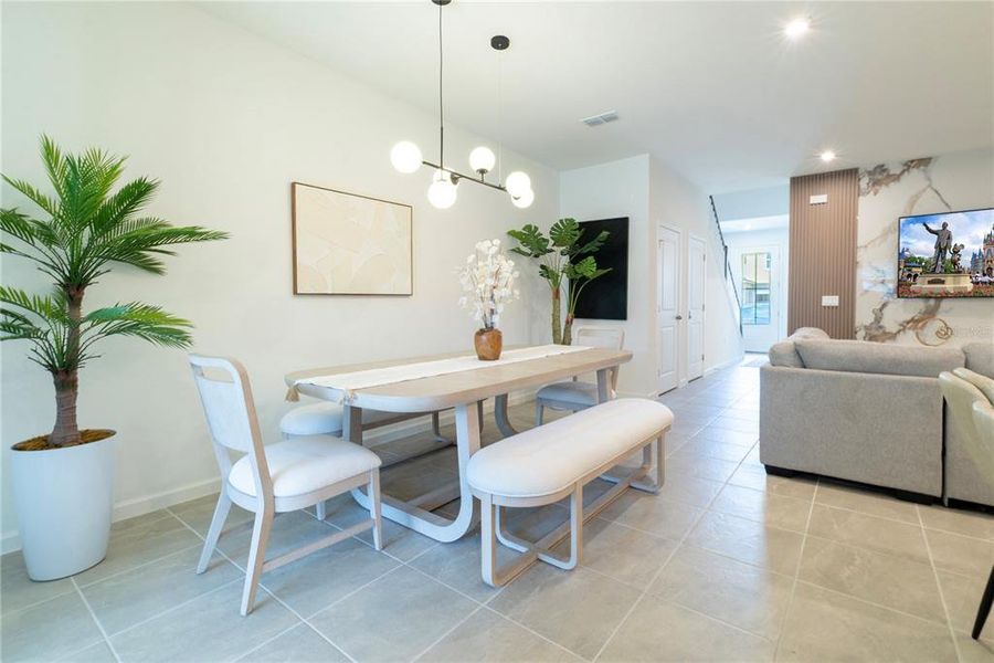 Furnished interior view inside a new home in , Kissimmee (Image 5).