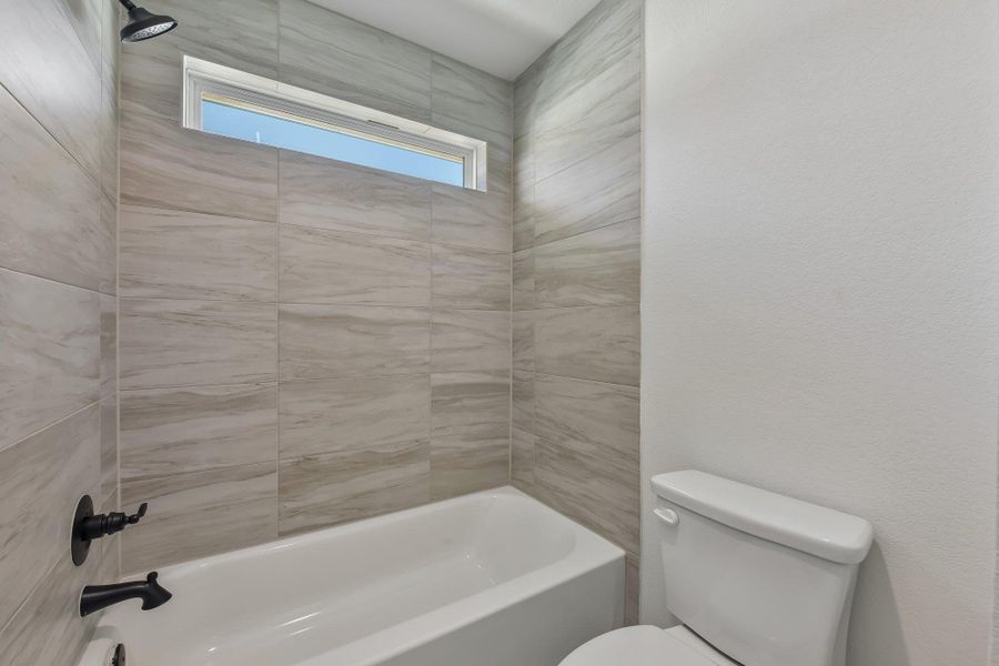 Furnished interior view inside a new home in Saddle Ridge at Wildhorse Ranch, Austin (Image 6).