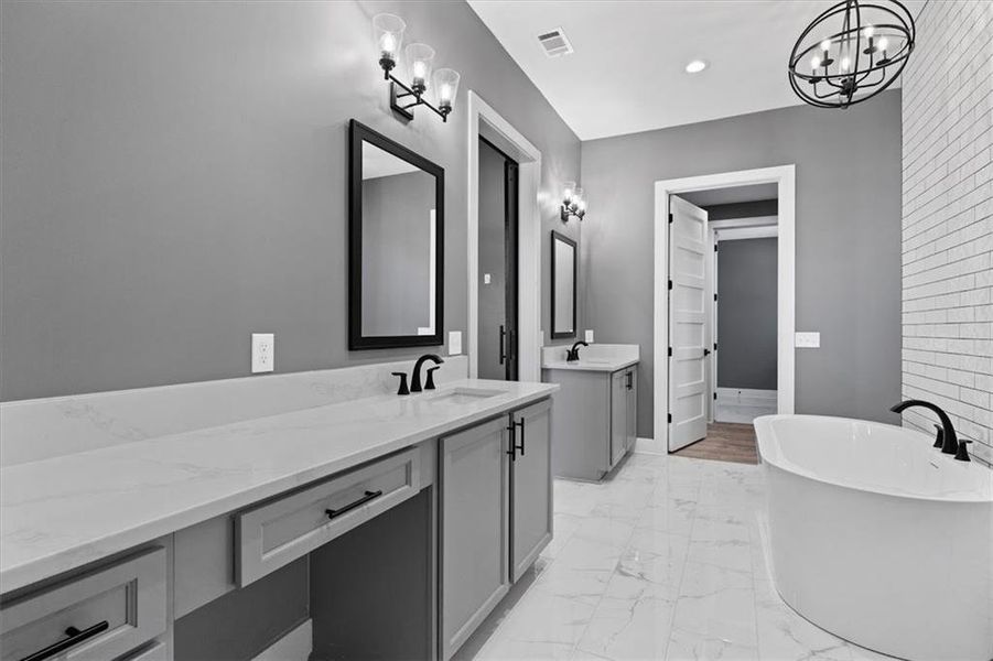 Furnished interior view inside a new home in , Bremen (Image 6). Furnished interior view inside a new home in , Bremen (Image 6).