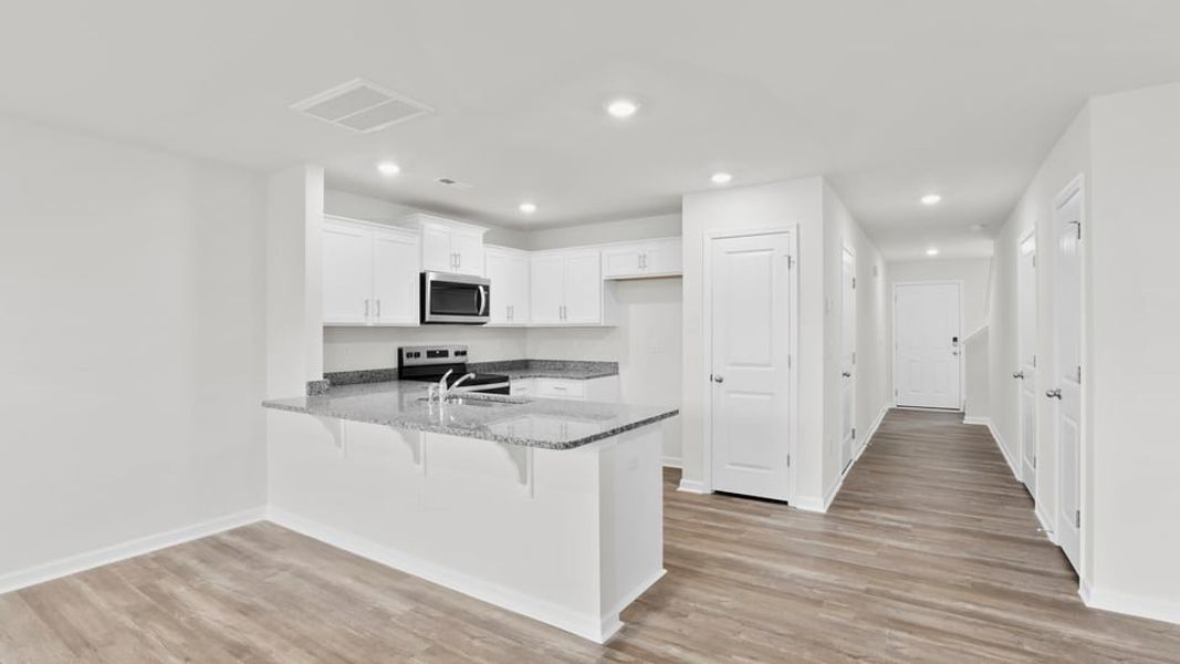 Furnished interior view inside a new home in Covington Village, Greer (Image 9).