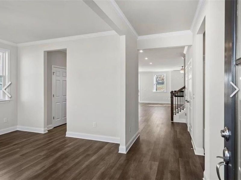 Spacious, unfurnished interior of a new home in Wehunt Meadows, Hoschton (Image 16).