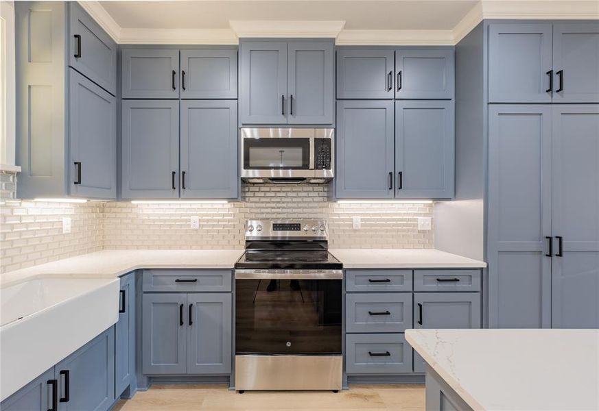 Furnished interior view inside a new home in , Lindale (Image 16).