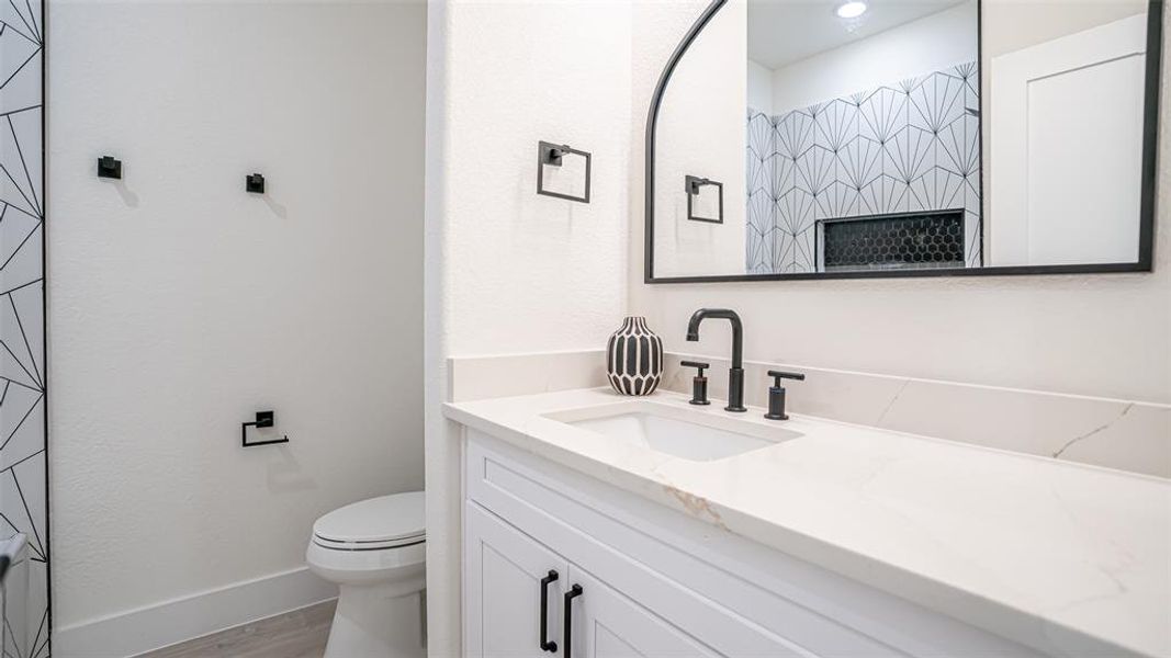 Furnished interior view inside a new home in , Granbury (Image 28).