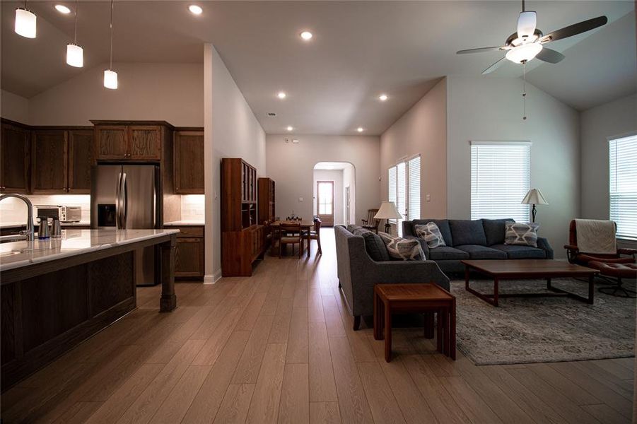 Furnished interior view inside a new home in , Rowlett (Image 4).