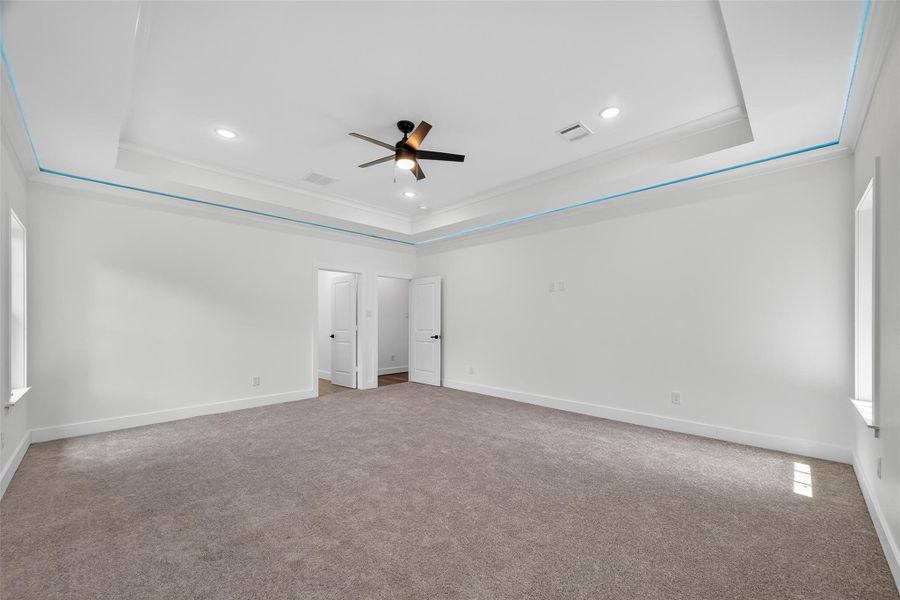 Spacious, unfurnished interior of a new home in , Crosby (Image 21).