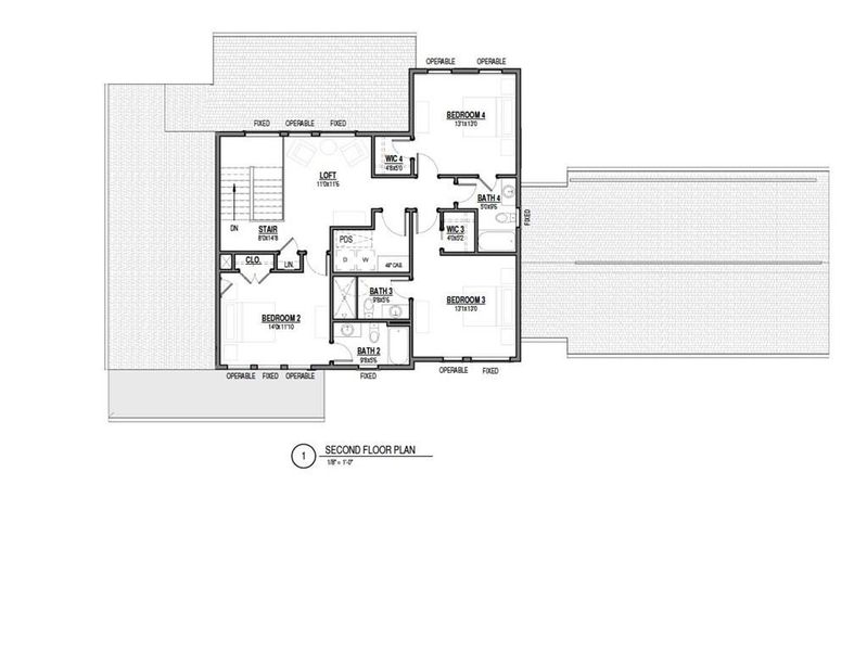 2D floor plan layout of this home in Aster, Roswell, GA (Image 11).