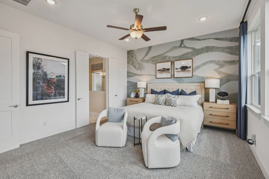 Representative furnished interior of a home built from the Marion by Chesmar Homes in Jubilee 50's, Hockley (Image 9).