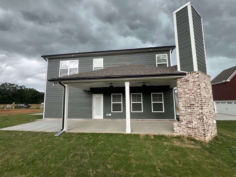 Front exterior of a new home in Brewer Point, Murfreesboro, TN, highlighting curb appeal (Image 19).