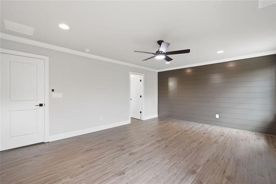 Spacious, unfurnished interior of a new home in , Dawsonville (Image 53).