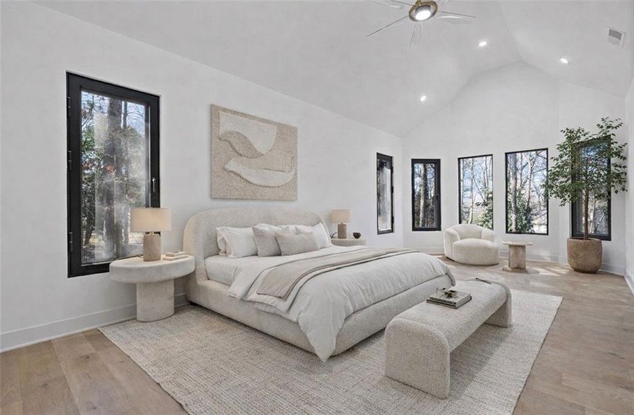 Furnished interior view inside a new home in , Alpharetta (Image 6).