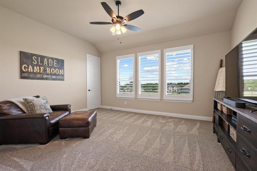 Furnished interior view inside a new home in The Meadows, Gunter (Image 33). Furnished interior view inside a new home in The Meadows, Gunter (Image 33).