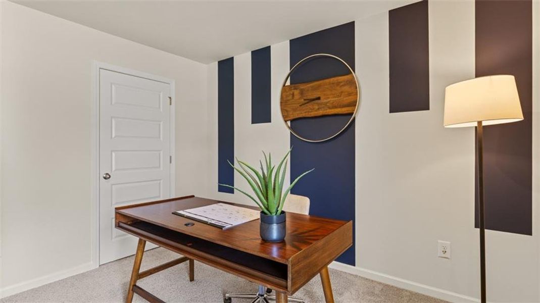Furnished interior view inside a new home in Jackson Landing, Jefferson (Image 43). Furnished interior view inside a new home in Jackson Landing, Jefferson (Image 43).