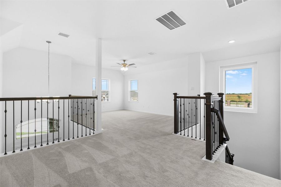 Spacious, unfurnished interior of a new home in Beamer Villas, Friendswood (Image 30).