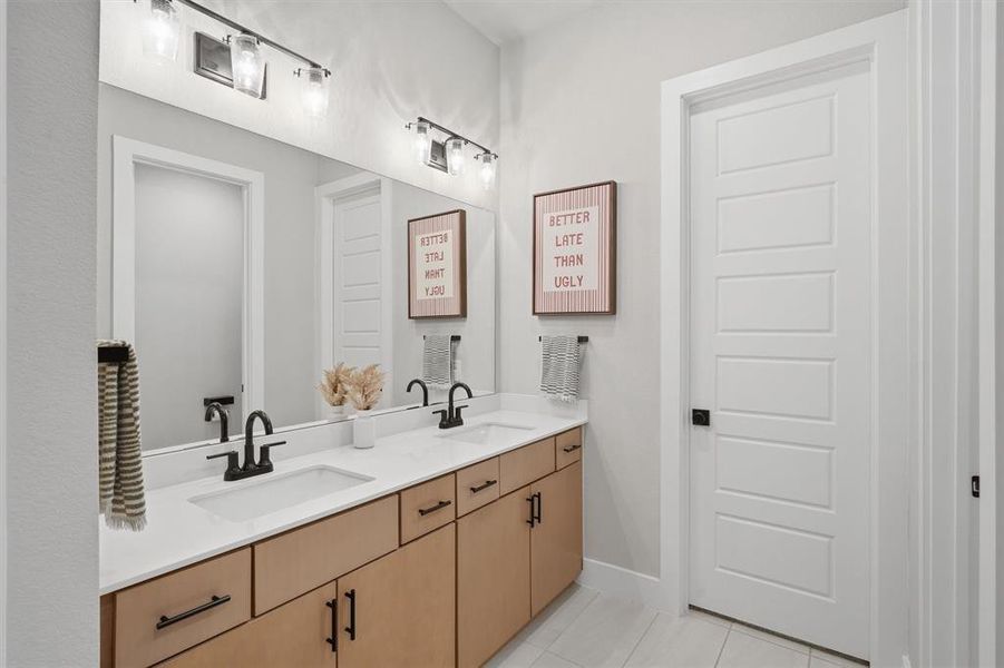 Furnished interior view inside a new home in , Argyle (Image 13).