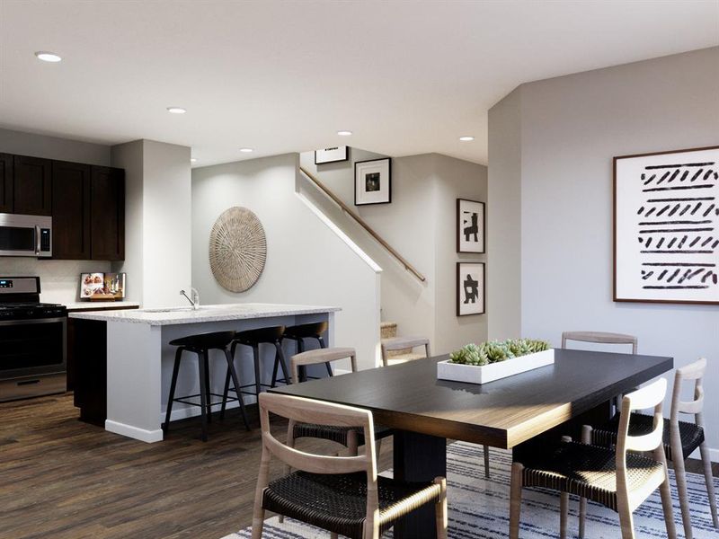 Photos are a representation of the floor plan. Options and interior selections will vary.
