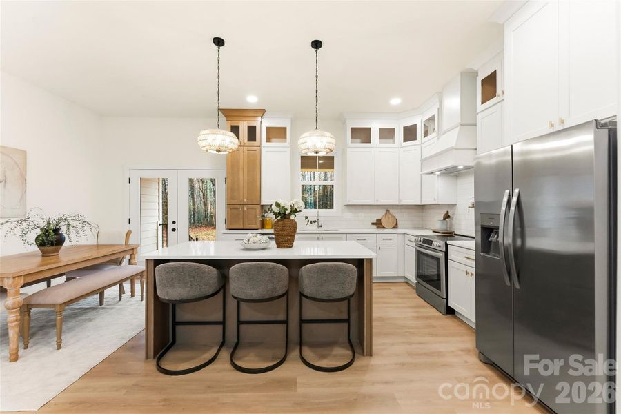 Furnished interior view inside a new home in , Bessemer City (Image 4).