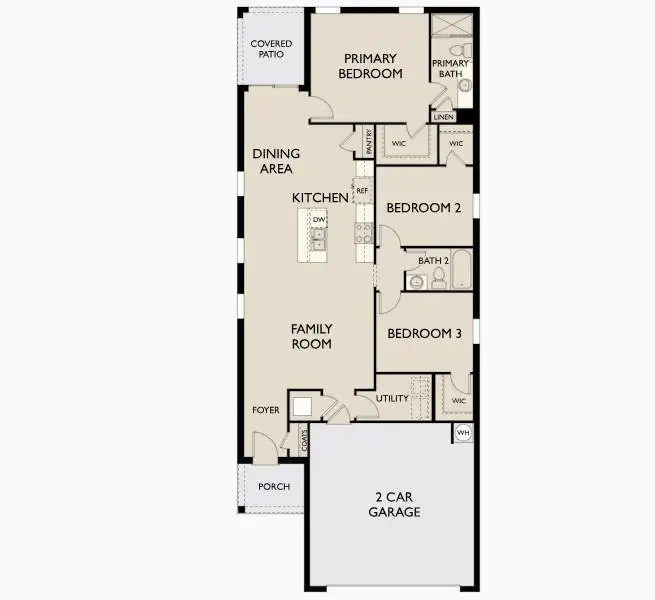 2D floor plan layout of this home in Sunset Oaks, Maxwell, TX (Image 2). 2D floor plan layout of this home in Sunset Oaks, Maxwell, TX (Image 2).
