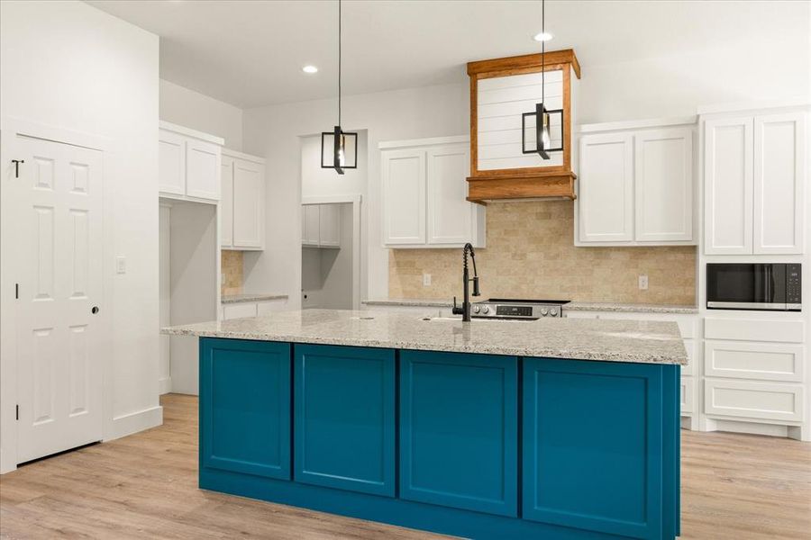 Furnished interior view inside a new home in , Bluff Dale (Image 9).