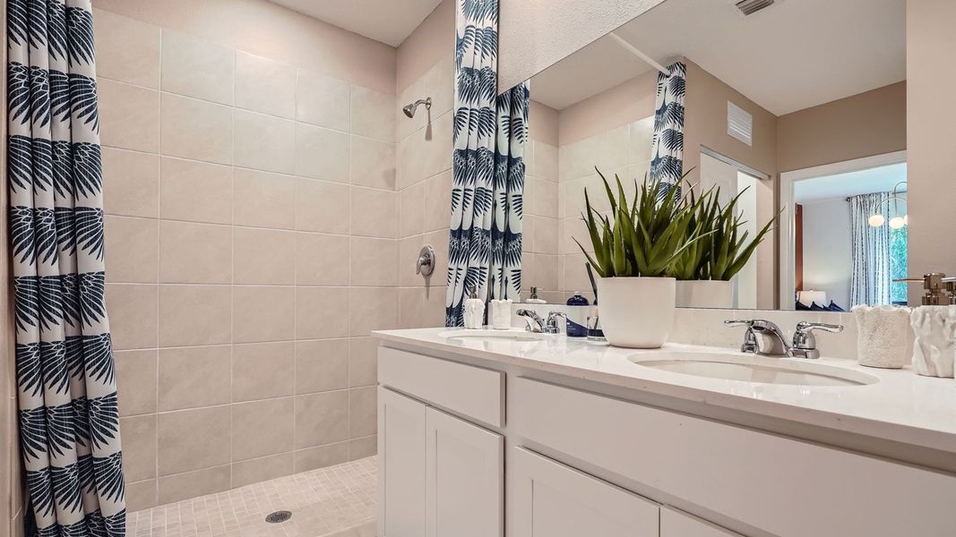 Furnished interior view inside a new home in Ashwood Cove, Lake Worth (Image 19).