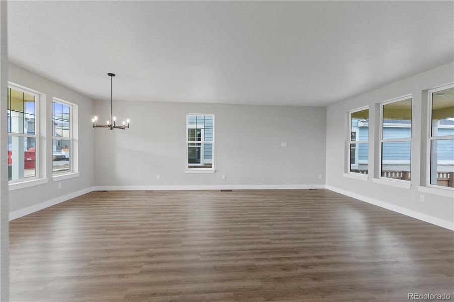 Spacious, unfurnished interior of a new home in Windler Single Family Homes, Aurora (Image 9).