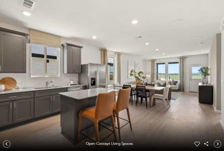 Furnished interior view inside a new home in County View, Temple (Image 6). Furnished interior view inside a new home in County View, Temple (Image 6).