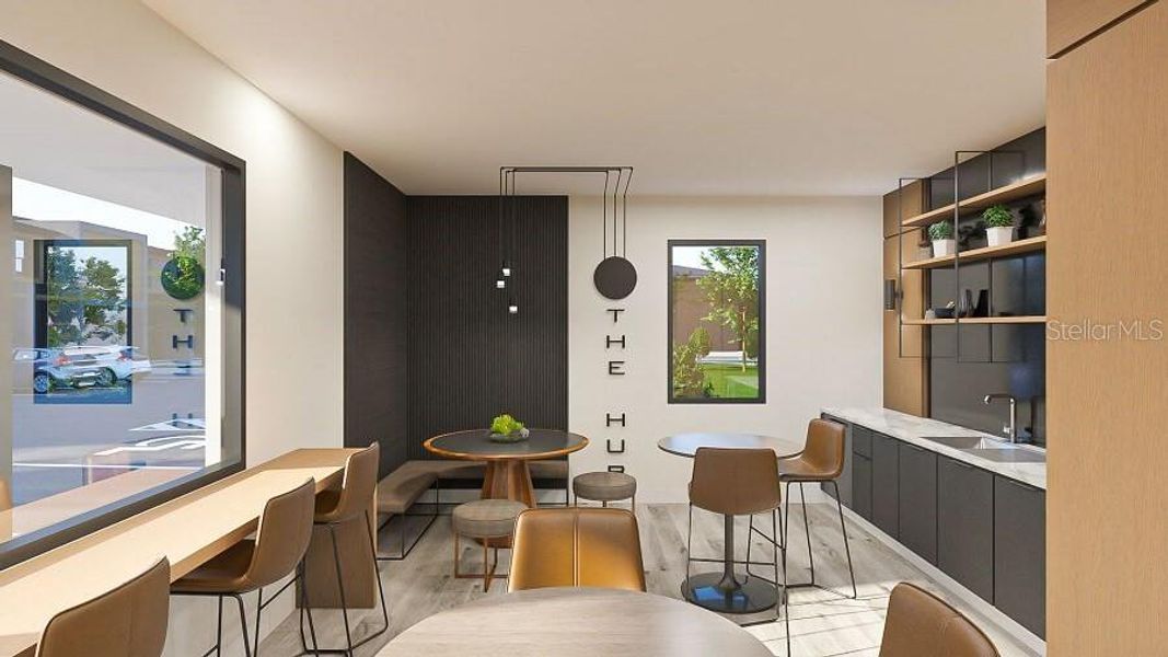 Furnished interior view inside a new home in , Kissimmee (Image 11).