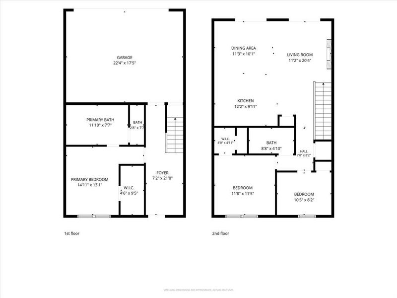 2D floor plan layout of this home in , Dallas, TX (Image 5). 2D floor plan layout of this home in , Dallas, TX (Image 5).