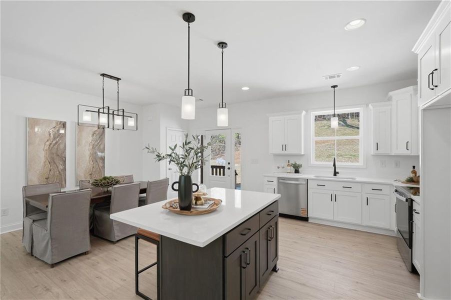Furnished interior view inside a new home in , Gainesville (Image 20). Furnished interior view inside a new home in , Gainesville (Image 20).