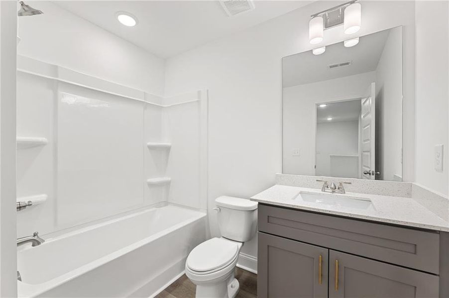 Furnished interior view inside a new home in Porter Reserve, Decatur (Image 9).
