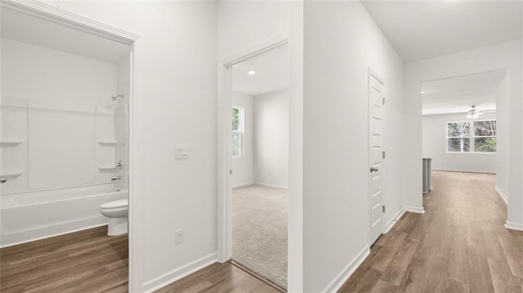 Spacious, unfurnished interior of a new home in The Reserve at Calcutta, Stockbridge (Image 16).