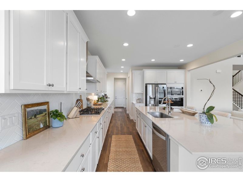 Furnished interior view inside a new home in Morgan Hill, Erie (Image 25).