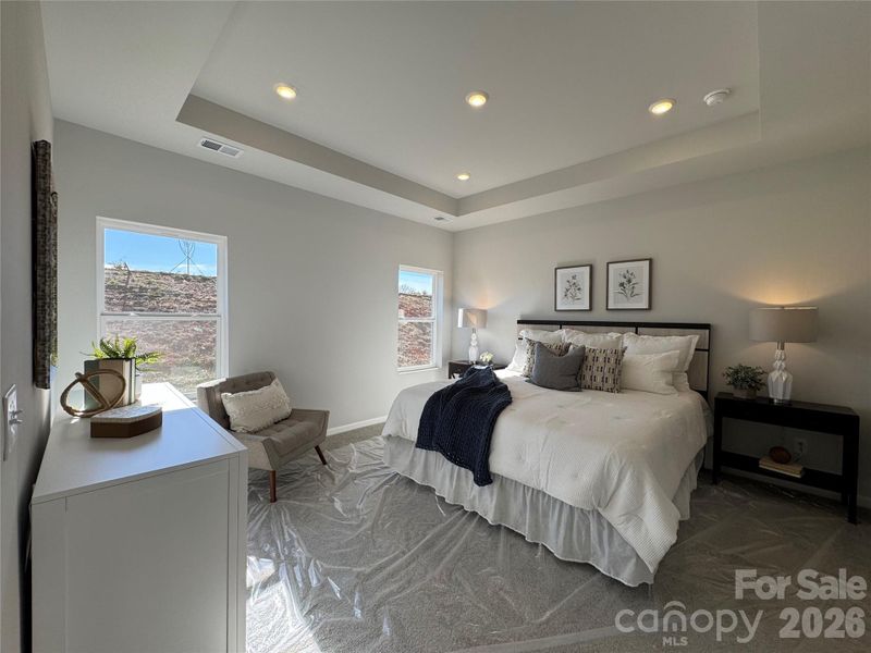 Furnished interior view inside a new home in McFarland Estates, York (Image 6).